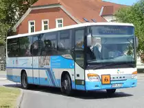 Setra 412 UL der VVR in Grimmen am 09.06.2017
