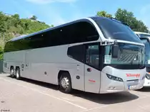 Neoplan Cityliner von Klumpp aus Deutschland im Stadthafen Sassnitz am 11.06.2017