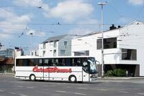 Kroatien / Bus Zagreb / Autobus Zagreb: Setra S 315 GT-HD von von Čazmatrans - Nova d.o.o., aufgenommen im Juni 2018 in der Nähe der Haltestelle  Autobusni Kolodvor  im Stadtgebiet von Zagreb.