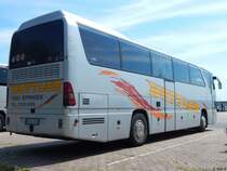 Mercedes Tourismo von Hettler aus Deutschland im Stadthafen Sassnitz am 11.06.2017