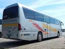 Mercedes Tourismo von Hettler aus Deutschland im Stadthafen Sassnitz am 11.06.2017