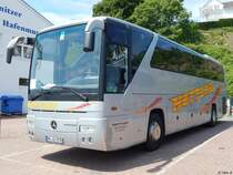 Mercedes Tourismo von Hettler aus Deutschland im Stadthafen Sassnitz am 11.06.2017