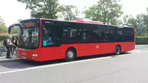 Hier ist der SHA F 5715 der FMO auf der Buslinie 826 nach Tübingen unterwegs. Gesichtet am 20.07.2018 am Bahnhof Leinfelden.