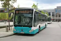 Stadtverkehr Maintal Mercedes Benz Citaro 2 am 12.07.18 in Hanau Freiheitsplatz