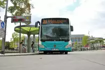 Stadtverkehr Maintal Mercedes Benz Citaro 2 am 12.07.18 in Hanau Freiheitsplatz