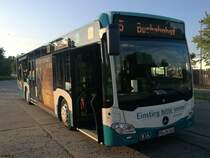 Mercedes Citaro III der Neubrandenburger Verkehrsbetriebe in Neubrandenburg am 10.06.2017