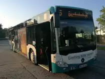 Mercedes Citaro III der Neubrandenburger Verkehrsbetriebe in Neubrandenburg am 10.06.2017