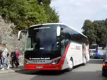 Setra 515 HD von Blaguss aus Ungarn in Hohenschwangau am 18.08.2014