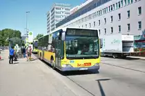 BVG Mercedes Benz Citaro 1 Facelift Wagen 1624 am 14.07.18 in Berlin Ostbahnhof