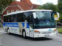 Setra 415 GT der Anklamer Verkehrsgesellschaft in Grimmen am 16.06.2017