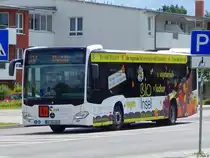 Mercedes Citaro III der VVR in Grimmen am 16.06.2017