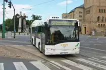 MPK Solaris Urbino 18 Hybrid Wagen 1800 am 16.07.18 in Poznan (Polen)