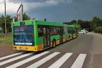 MPK MAN Niederflurbus Wagen 1218 am 16.07.18 in Poznan (Polen)