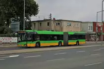 MPK Solaris Urbino 18 Wagen 1281 am 19.07.18 in Poznan (Polen)