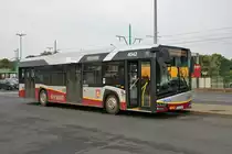 Swarzedz Solaris Urbino 12 Hybrid Wagen 4042 am 19.07.18 in Poznan (Polen)