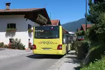 MAN Niederflurbus 3. Generation (Lion's City) von Postbus BD-13644 als Linie 4161 an der Haltestelle Mutters Dorfstraße. Aufgenommen 16.6.2018.

