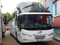 Neoplan Starliner von Schütz Reisedienst aus Deutschland in Neubrandenburg am 24.06.2017