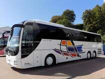 MAN Lion's Coach von Pfeiffer Reisen aus Deutschland im Stadthafen Sassnitz am 26.08.2014