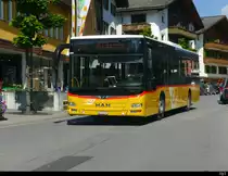 Postauto - MAN Lion`s City  GR  168857 unterwegs in Klosters am 30.07.2018