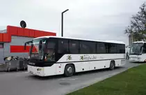 Serbien / Belgrad / Beograd: Mercedes-Benz Intouro O 560 RH von  EUROPA BUS d.o.o. Valjevo , aufgenommen im Juni 2018 in der Nähe der Haltestelle  Ekonomski fakultet  in Belgrad.
