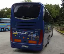 Volvo Irizar von Europamundo aus Spanien in Schottland 2017