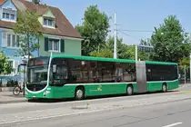 Mercedes Citaro 7026, auf der Linie 36, fährt bei der Haltestelle Morgartenring ein. Die Aufnahme stammt vom 20.07.2018.