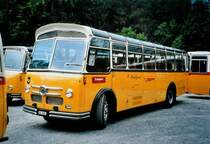 Stebler, Basel BS 1815 Saurer/FHS (ex P 24'143) am 27. September 2008 Kiental, Loosplattenalp (Postautofahrt Griesalp-Bundalp)