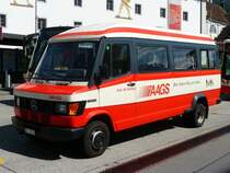 AAGS - Mercedes 410 D  SZ 10123 bei der Haltestelle am Postplatz am 08.09.2008