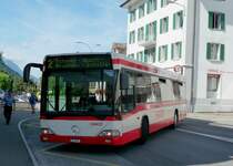 AAGS - Mercedes Citaro SZ 5810 unterwegs auf der Linie 2 bei der Haltestelle am Postplatz am 08.09.2008