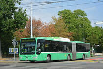 Mercedes Citaro 727, auf der Linie 36, fährt bei der Haltestelle Morgartenring ein. Die Aufnahme stammt vom 19.08.2018.