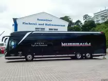 Setra 516 HDH von Nussbaum aus Deutschland im Stadthafen Sassnitz am 13.07.2017
