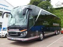Setra 516 HDH von Nussbaum aus Deutschland im Stadthafen Sassnitz am 13.07.2017