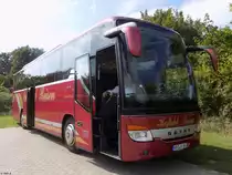 Setra 415 GT-HD von Kofahl Reisen aus Deutschland in Sasnitz am 12.09.2014