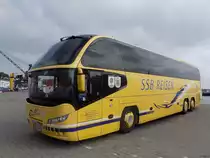 Neoplan Cityliner von Rilling-Reisen aus Deutschland im Stadthafen Sassnitz am 12.09.2014