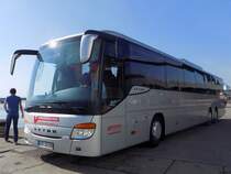 Setra 419 UL von Verkehrsbetrieb Greifswald-Land GmbH im Stadthafen Sassnitz am 06.09.2014