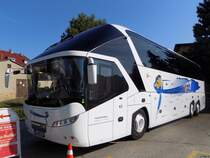 Neoplan Starliner von Hülsmann Reisen aus Deutschland in Sassnitz am 06.09.2014