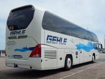 Neoplan Cityliner von Gehle aus Deutschland im Stadthafen Sassnitz am 17.07.2017