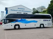 Neoplan Cityliner von Gehle aus Deutschland im Stadthafen Sassnitz am 17.07.2017