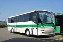 Fahrschulbus VDL Bova mit der Betriebsnummer 8000 steht auf dem Hof der Garage Rankstrasse. Die Aufnahme stammt vom 28.08.2018.
