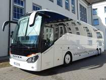 Setra 517 HD von Hampel-Reisen aus Deutschland in Sassnitzam 17.07.2017