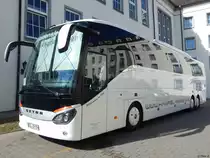Setra 517 HD von Hampel-Reisen aus Deutschland in Sassnitzam 17.07.2017