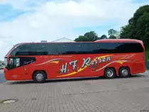 Neoplan Cityliner von H.F. Reisen aus Deutschland im Stadthafen Sassnitz am 17.07.2017