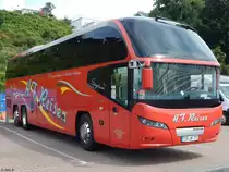 Neoplan Cityliner von H.F. Reisen aus Deutschland im Stadthafen Sassnitz am 17.07.2017