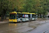 Stadtbus Kempten Mercedes Benz Citaro 1 Facelift G Wagen 14 am 30.08.18 am ZUM 