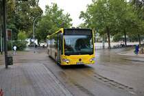 Stadtbus Kempten Mercedes Benz Citaro 2 Wagen 22 am 30.08.18 am ZUM 