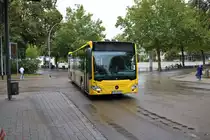 Stadtbus Kempten Mercedes Benz Citaro 2 Wagen 22 am 30.08.18 am ZUM 