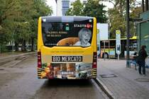 Stadtbus Kempten Mercedes Benz Citaro 2 Wagen 22 am 30.08.18 am ZUM 