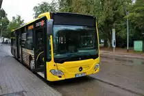 Stadtbus Kempten Mercedes Benz Citaro 2 Wagen 22 am 30.08.18 am ZUM 