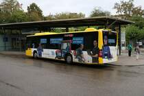 Stadtbus Kempten Mercedes Benz Citaro 1 Facelift Wagen 17 am 30.08.18 am ZUM 