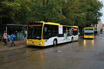 Stadtbus Kempten Mercedes Benz Citaro 2 Wagen 29 am 30.08.18 am ZUM 